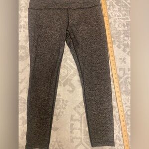 Women Tuff Athletics L Leggings Black & White Activewear Workout Yoga Ultra Soft